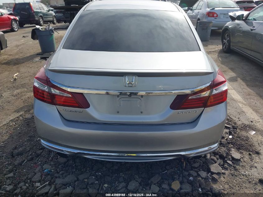 2016 Honda Accord Sport VIN: 1HGCR2F50GA156160 Lot: 43969168