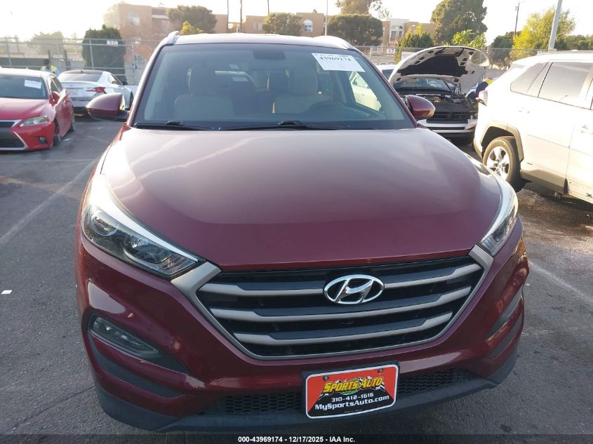 2016 Hyundai Tucson Se VIN: KM8J33A45GU235961 Lot: 43969174
