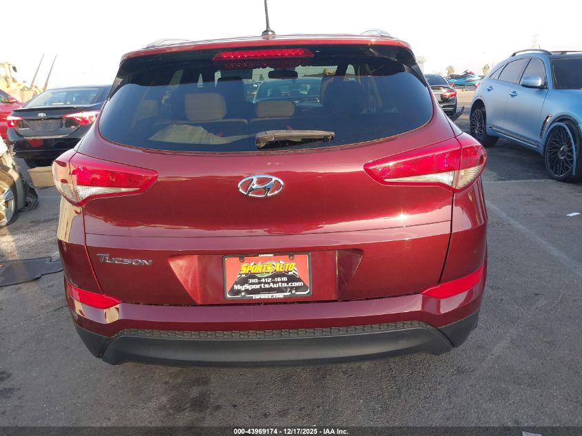 2016 Hyundai Tucson Se VIN: KM8J33A45GU235961 Lot: 43969174