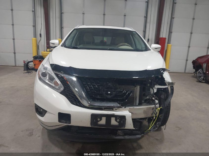 2018 Nissan Murano Platinum/S/Sl/Sv VIN: 5N1AZ2MH5JN101587 Lot: 43969185