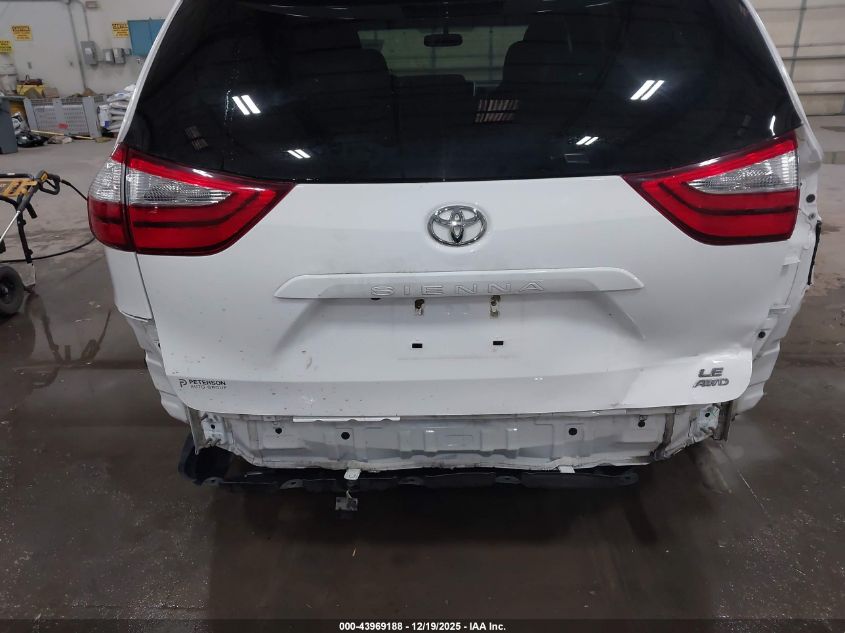2017 Toyota Sienna Le 7 Passenger VIN: 5TDJZ3DC9HS183150 Lot: 43969188