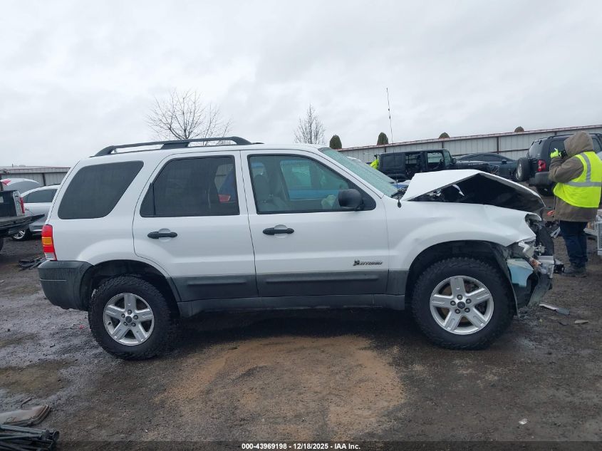2007 Ford Escape Hybrid VIN: 1FMYU49H07KA75458 Lot: 43969198