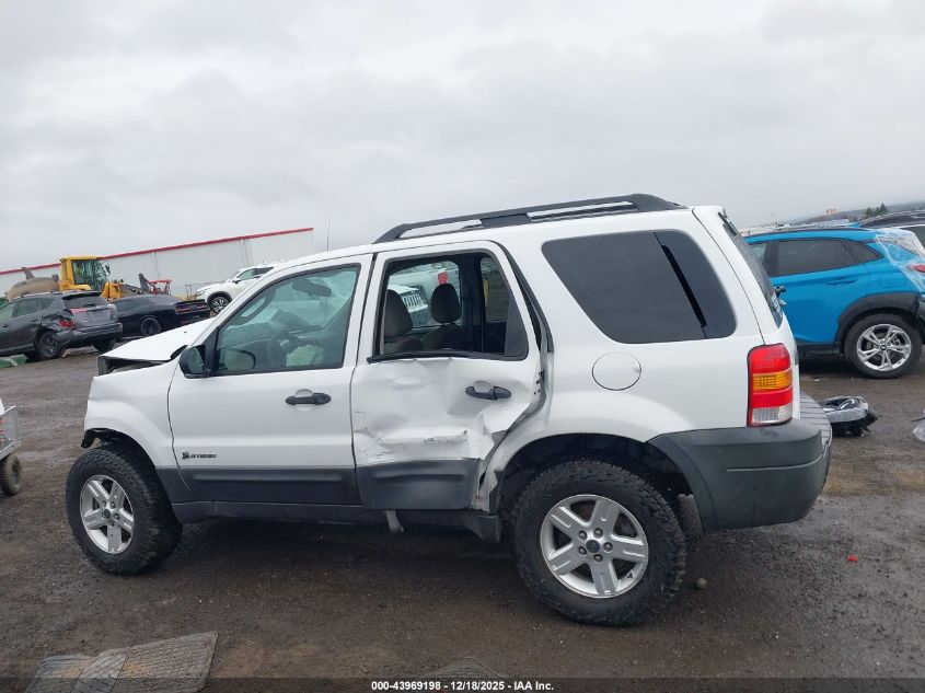 2007 Ford Escape Hybrid VIN: 1FMYU49H07KA75458 Lot: 43969198