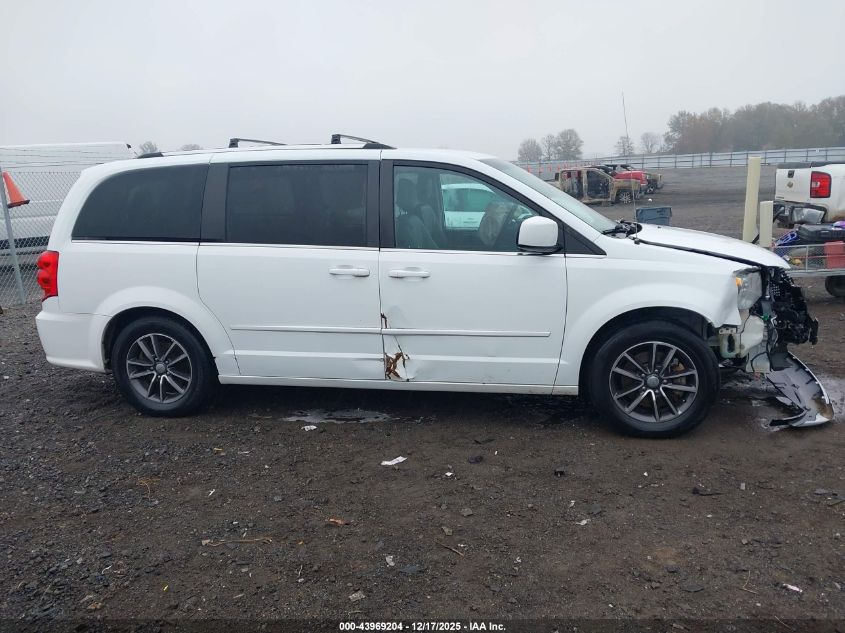 2017 Dodge Grand Caravan Sxt VIN: 2C4RDGCG1HR689898 Lot: 43969204