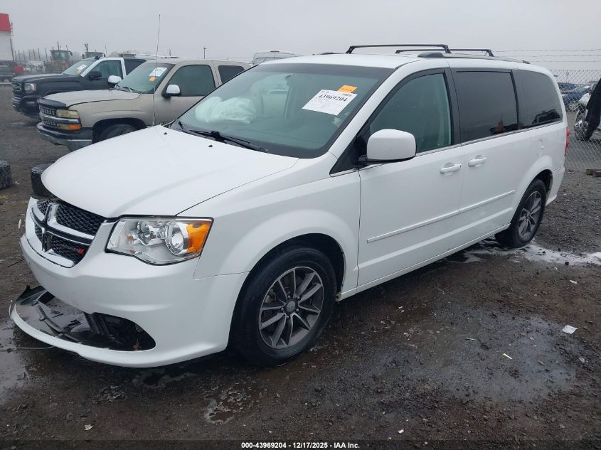 2017 Dodge Grand Caravan Sxt VIN: 2C4RDGCG1HR689898 Lot: 43969204