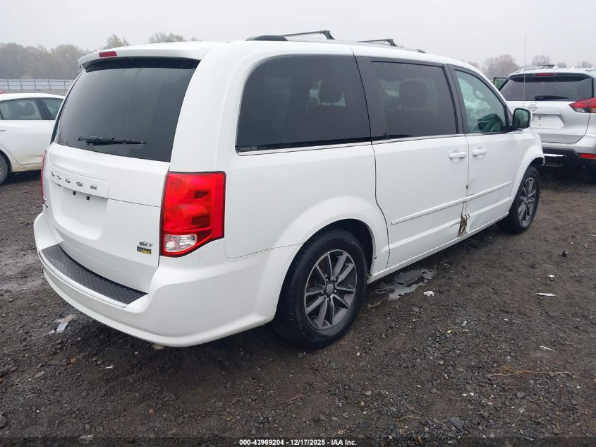 2017 Dodge Grand Caravan Sxt VIN: 2C4RDGCG1HR689898 Lot: 43969204