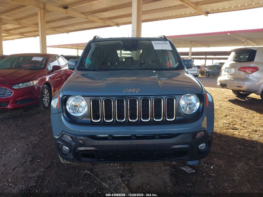2018 Jeep Renegade Latitude 4X4 VIN: ZACCJBBBXJPH59139 Lot: 43969206
