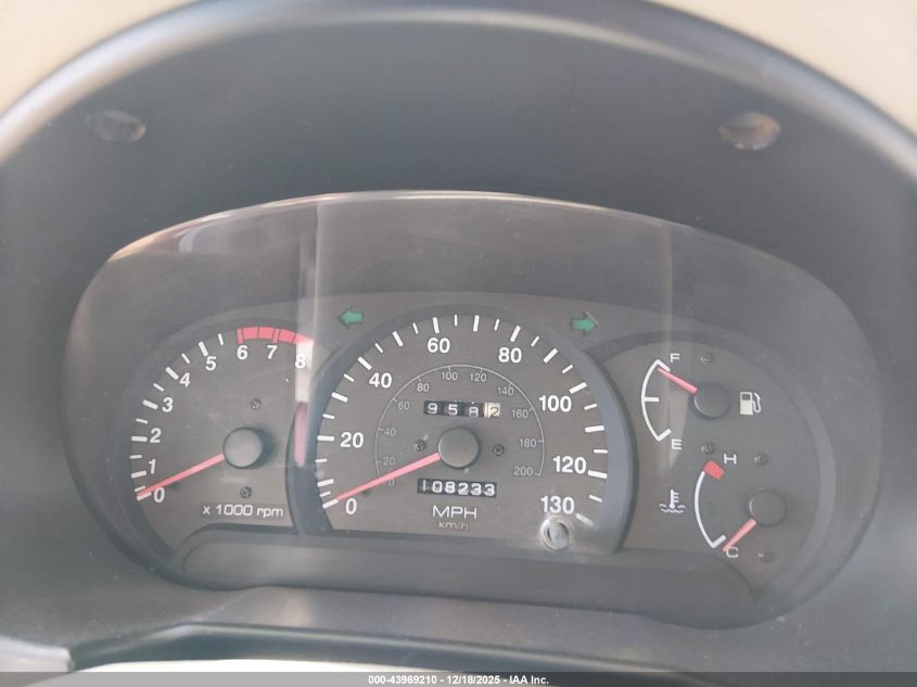 2000 Hyundai Accent Gl VIN: KMHCG45G8YU053664 Lot: 43969210