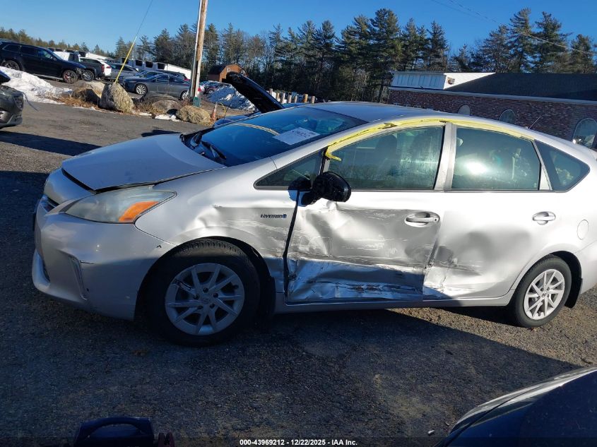 2012 Toyota Prius V Two VIN: JTDZN3EU8C3176366 Lot: 43969212