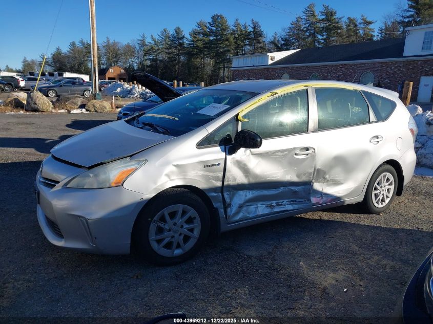 2012 Toyota Prius V Two VIN: JTDZN3EU8C3176366 Lot: 43969212