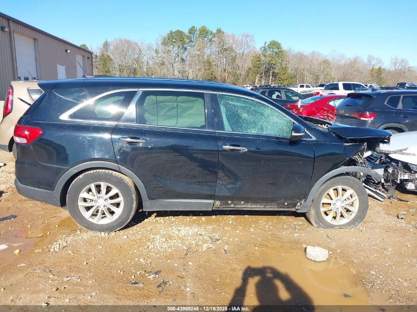2018 Kia Sorento 2.4L L VIN: 5XYPG4A36JG426359 Lot: 43969246