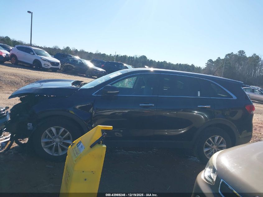 2018 Kia Sorento 2.4L L VIN: 5XYPG4A36JG426359 Lot: 43969246