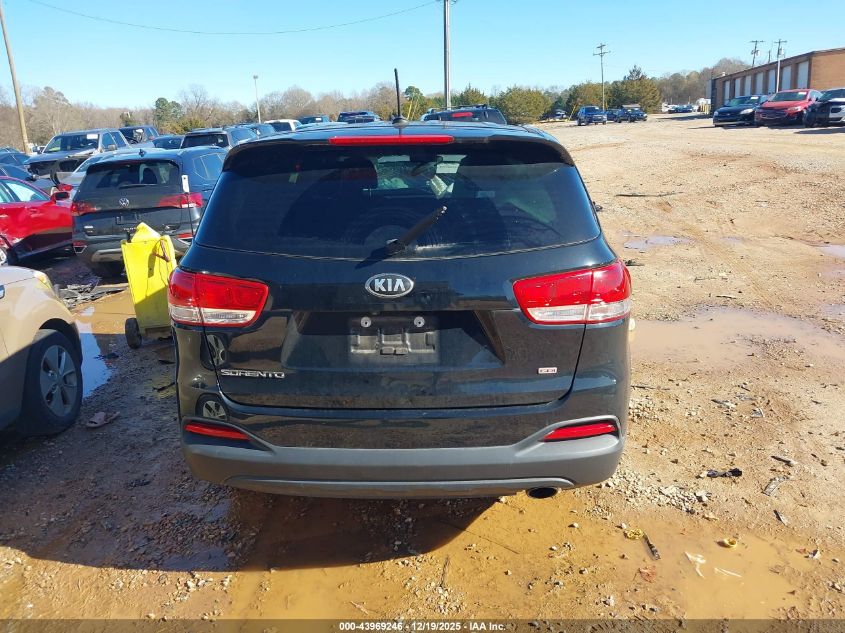 2018 Kia Sorento 2.4L L VIN: 5XYPG4A36JG426359 Lot: 43969246