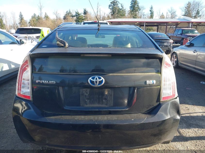 2012 Toyota Prius Two VIN: JTDKN3DU9C5512470 Lot: 43969249