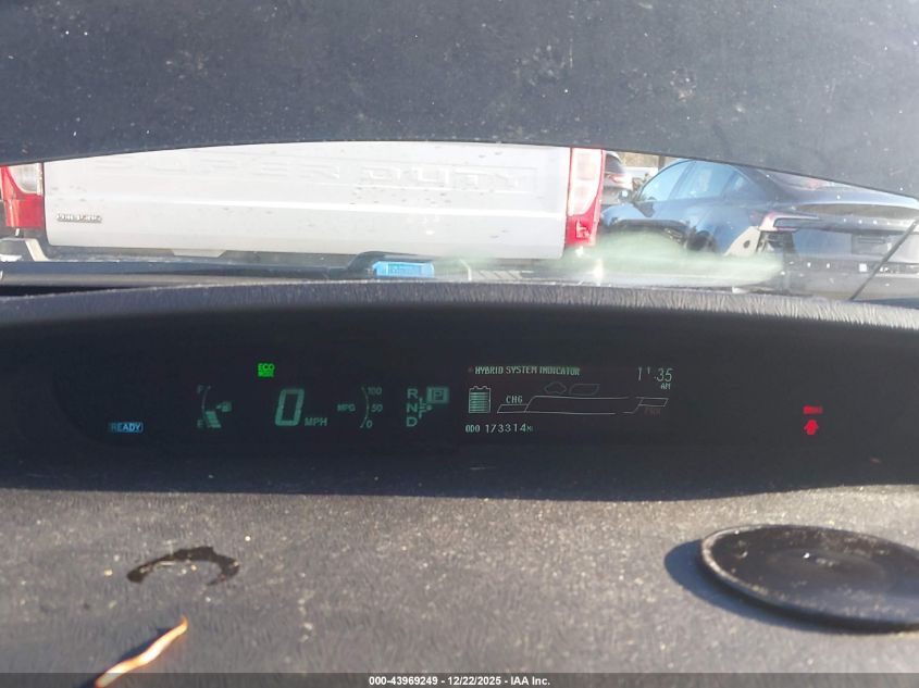 2012 Toyota Prius Two VIN: JTDKN3DU9C5512470 Lot: 43969249