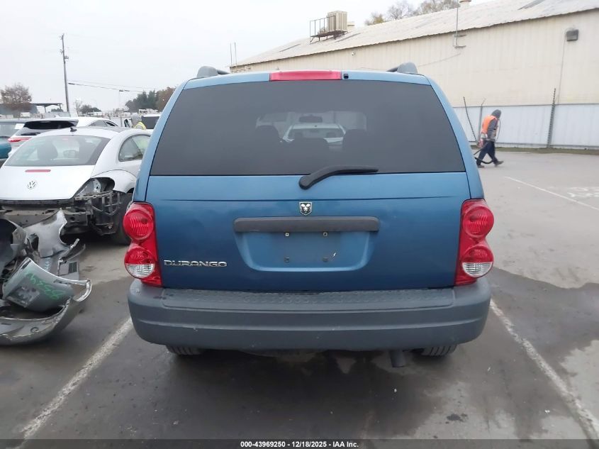 2006 Dodge Durango Sxt VIN: 1D8HD38K76F114504 Lot: 43969250