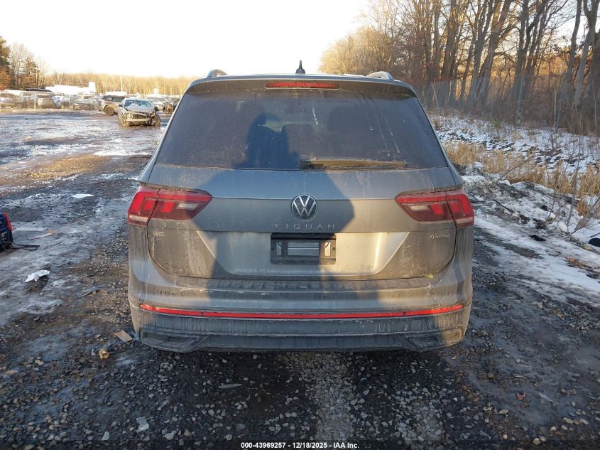2024 Volkswagen Tiguan 2.0T Se R-Line Black VIN: 3VV8B7AX6RM227562 Lot: 43969257