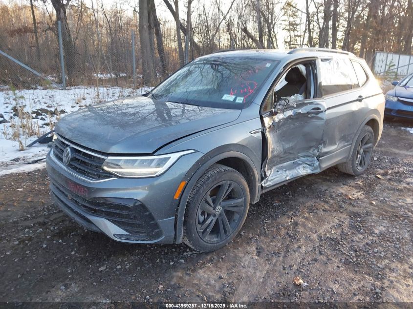 2024 Volkswagen Tiguan 2.0T Se R-Line Black VIN: 3VV8B7AX6RM227562 Lot: 43969257