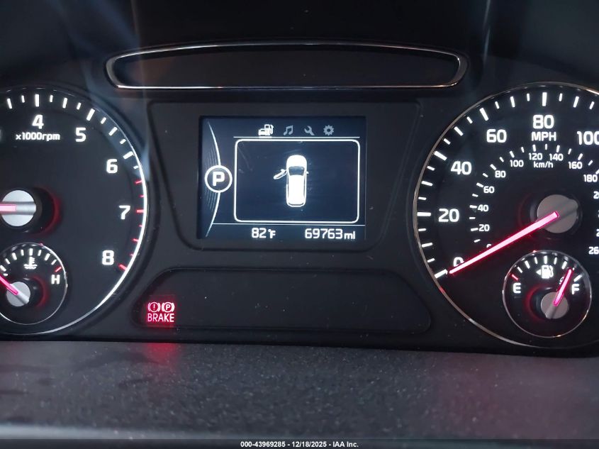 2016 Kia Sorento 2.4L L VIN: 5XYPG4A38GG002240 Lot: 43969285