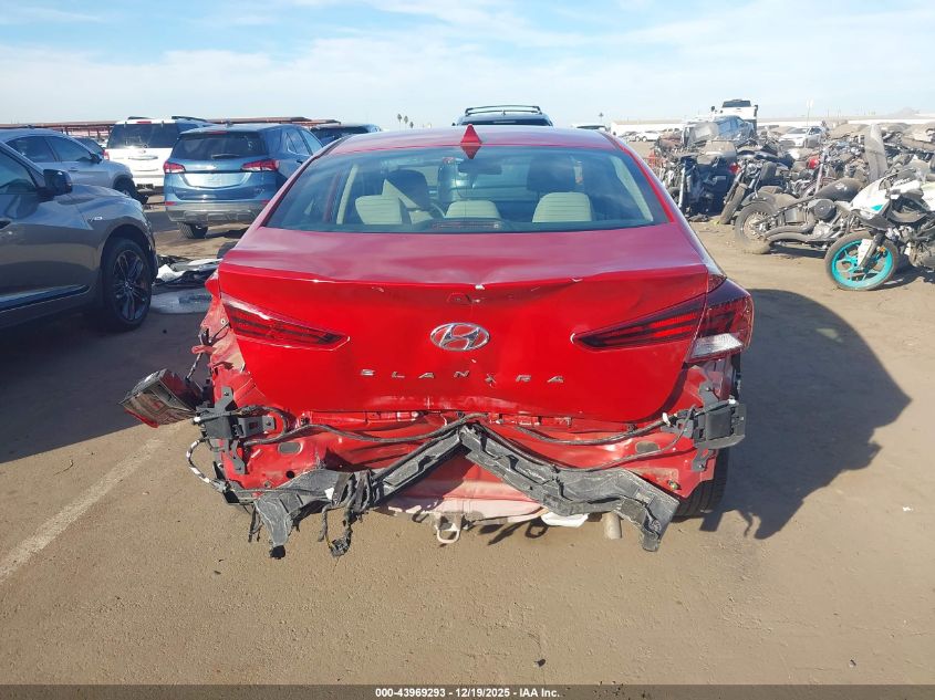 2020 Hyundai Elantra Sel VIN: KMHD84LF6LU995135 Lot: 43969293