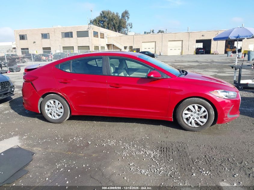2018 Hyundai Elantra Se VIN: 5NPD74LF7JH302796 Lot: 43969298