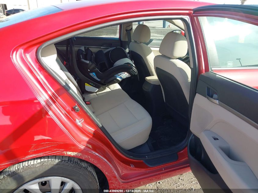 2018 Hyundai Elantra Se VIN: 5NPD74LF7JH302796 Lot: 43969298