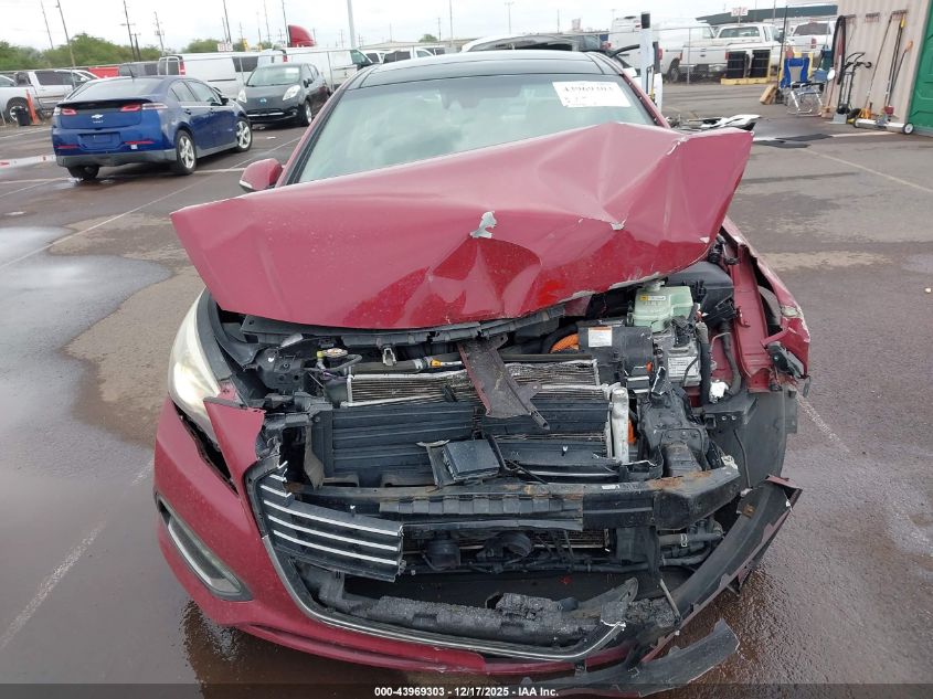 2016 Hyundai Sonata Hybrid Limited VIN: KMHE34L1XGA027098 Lot: 43969303