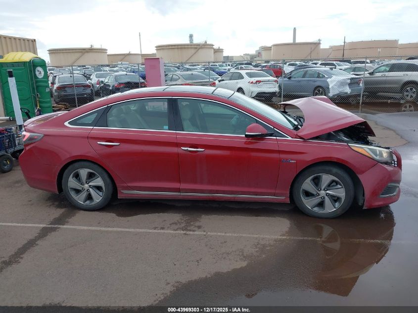2016 Hyundai Sonata Hybrid Limited VIN: KMHE34L1XGA027098 Lot: 43969303