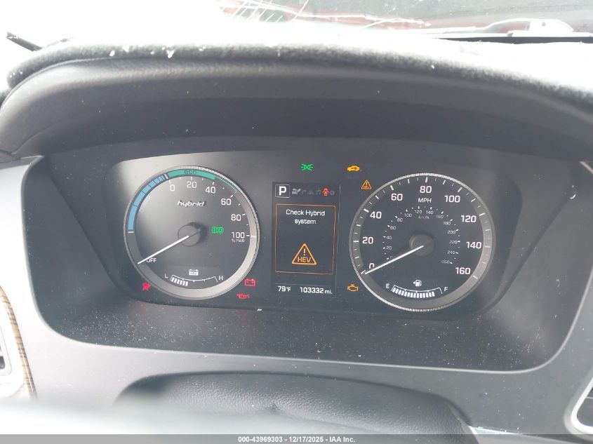 2016 Hyundai Sonata Hybrid Limited VIN: KMHE34L1XGA027098 Lot: 43969303