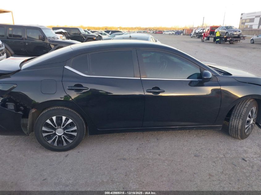 2023 Nissan Sentra S Xtronic Cvt VIN: 3N1AB8BVXPY298064 Lot: 43969315