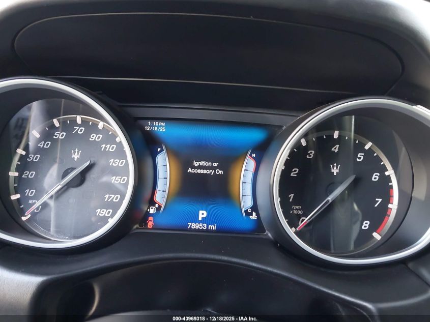 2017 Maserati Levante S VIN: ZN661YUA5HX241305 Lot: 43969318