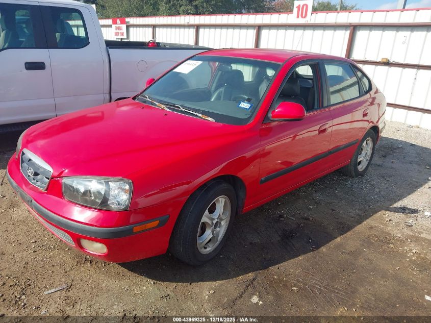 KMHDN55D82U064144 2002 HYUNDAI ELANTRA photo no. 2