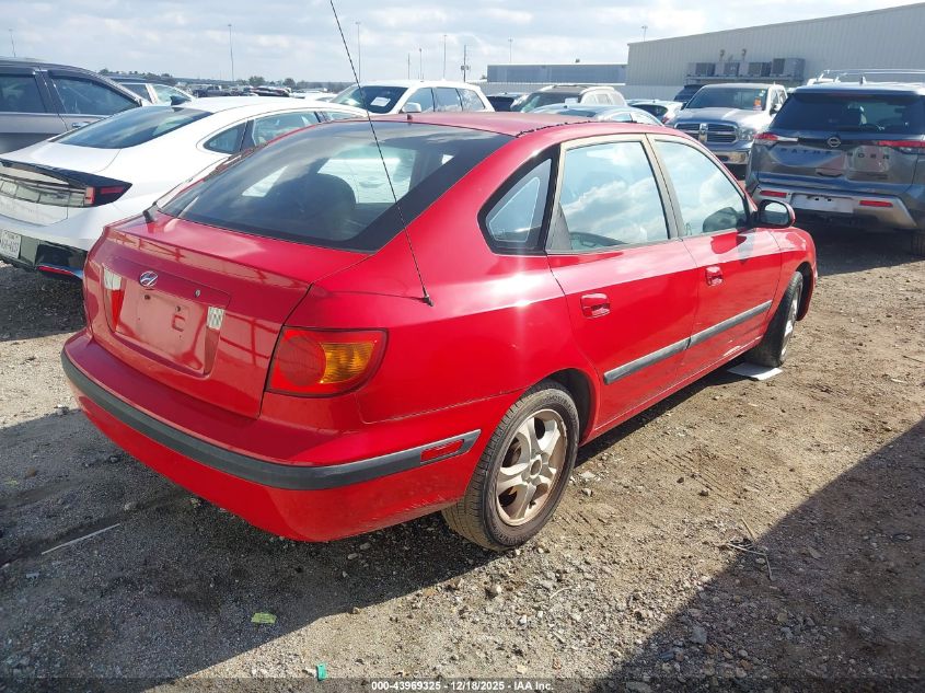 KMHDN55D82U064144 2002 HYUNDAI ELANTRA photo no. 4