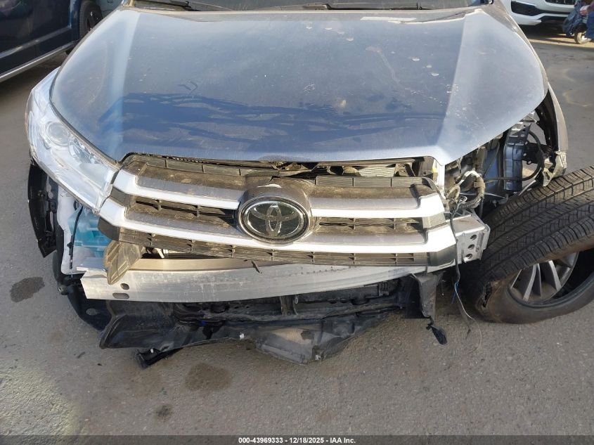 2019 Toyota Highlander Xle VIN: 5TDJZRFH9KS998774 Lot: 43969333