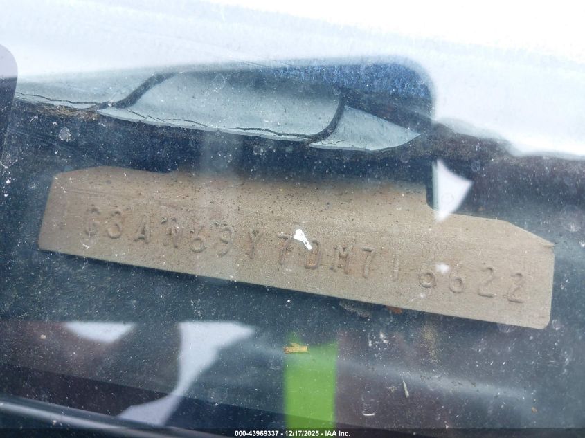 1983 Oldsmobile Delta 88 Royale VIN: 1G3AN69Y7DM716622 Lot: 43969337