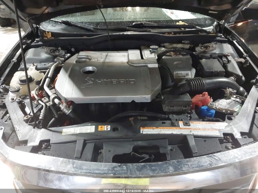 2011 Ford Fusion Hybrid VIN: 3FADP0L38BR141538 Lot: 43969344