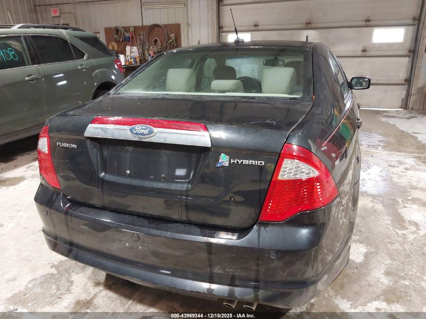 2011 Ford Fusion Hybrid VIN: 3FADP0L38BR141538 Lot: 43969344