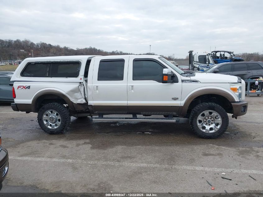 2016 Ford F-250 Lariat VIN: 1FT7W2BT5GEB12354 Lot: 43969347