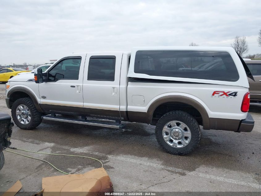 2016 Ford F-250 Lariat VIN: 1FT7W2BT5GEB12354 Lot: 43969347