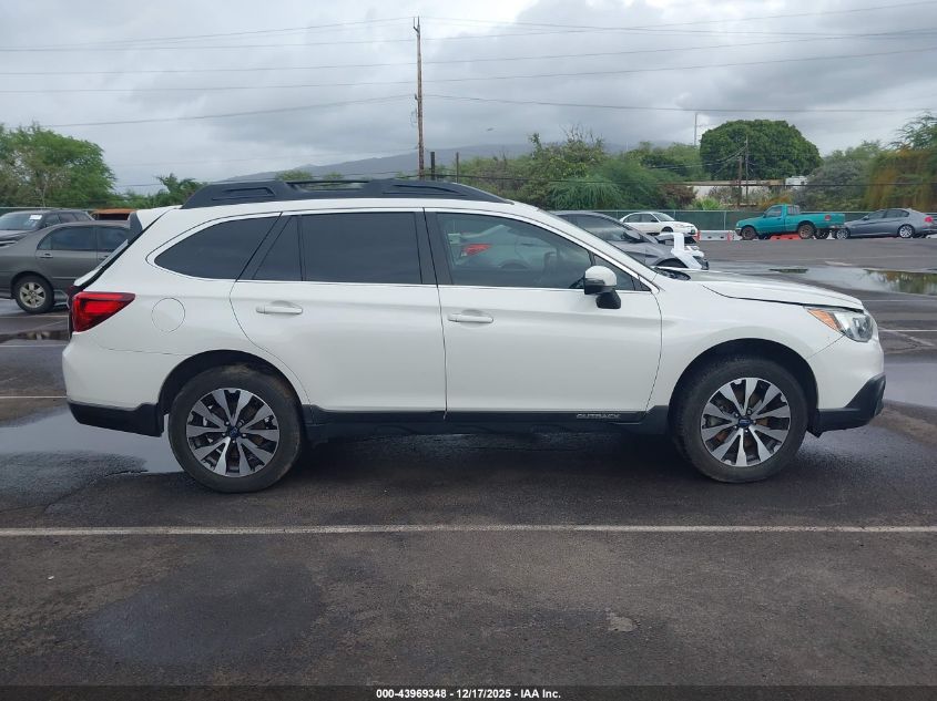 2015 Subaru Outback 2.5I Limited VIN: 4S4BSBNC3F3312947 Lot: 43969348