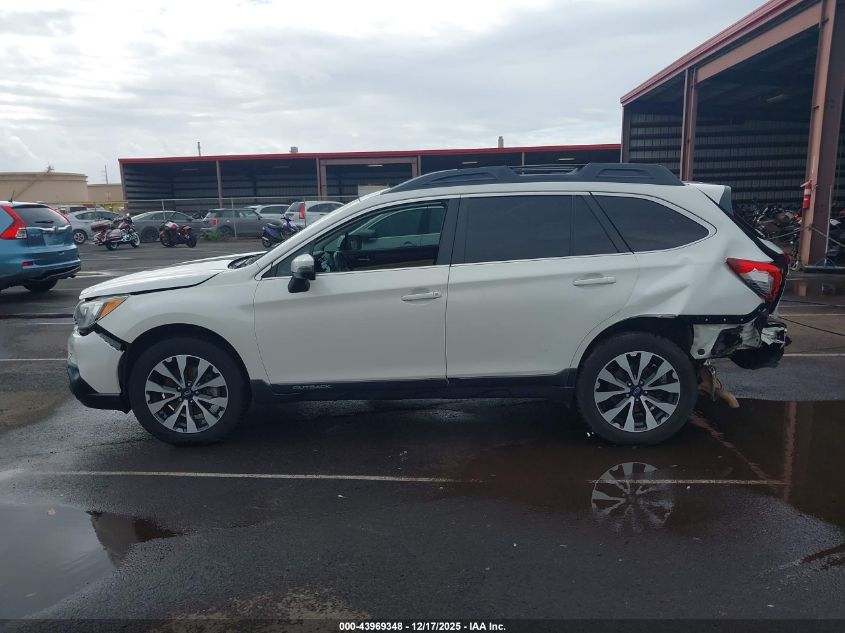 2015 Subaru Outback 2.5I Limited VIN: 4S4BSBNC3F3312947 Lot: 43969348