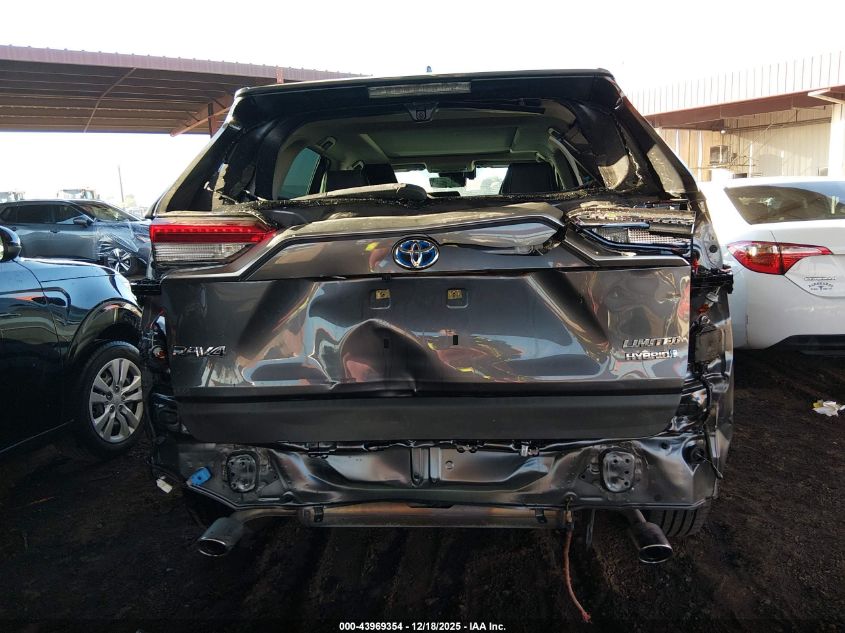 2022 Toyota Rav4 Hybrid Limited VIN: JTMD6RFV0ND064093 Lot: 43969354