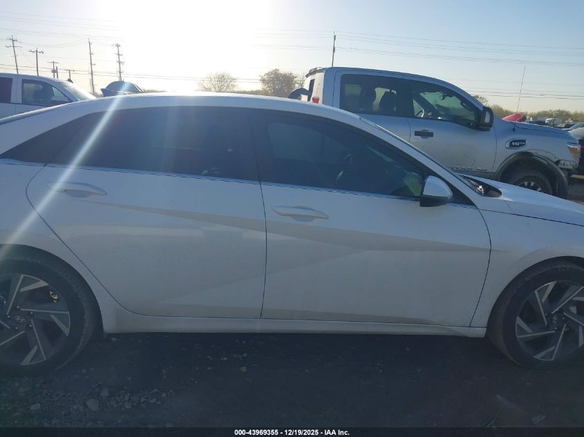 2025 Hyundai Elantra Limited VIN: KMHLN4DJ8SU13596 Lot: 43969355