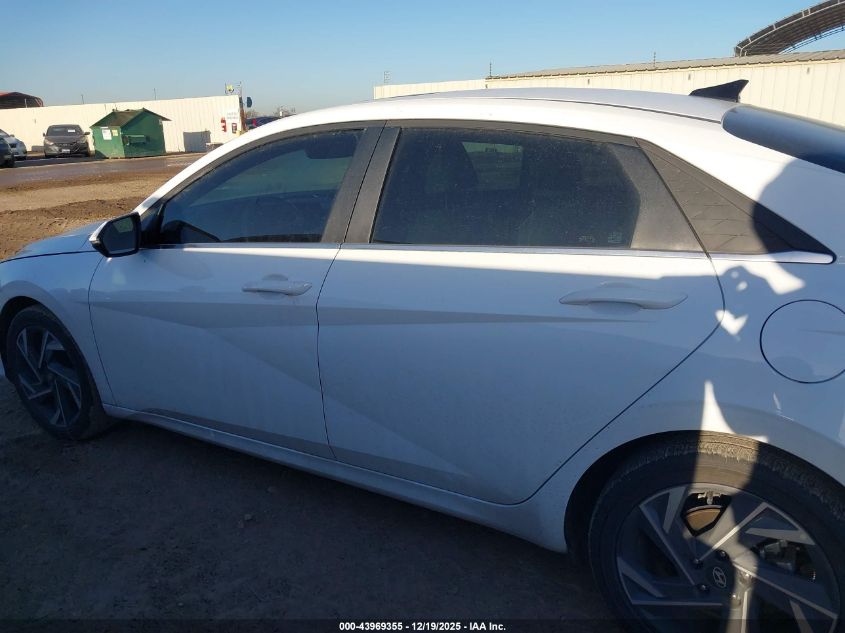 2025 Hyundai Elantra Limited VIN: KMHLN4DJ8SU13596 Lot: 43969355