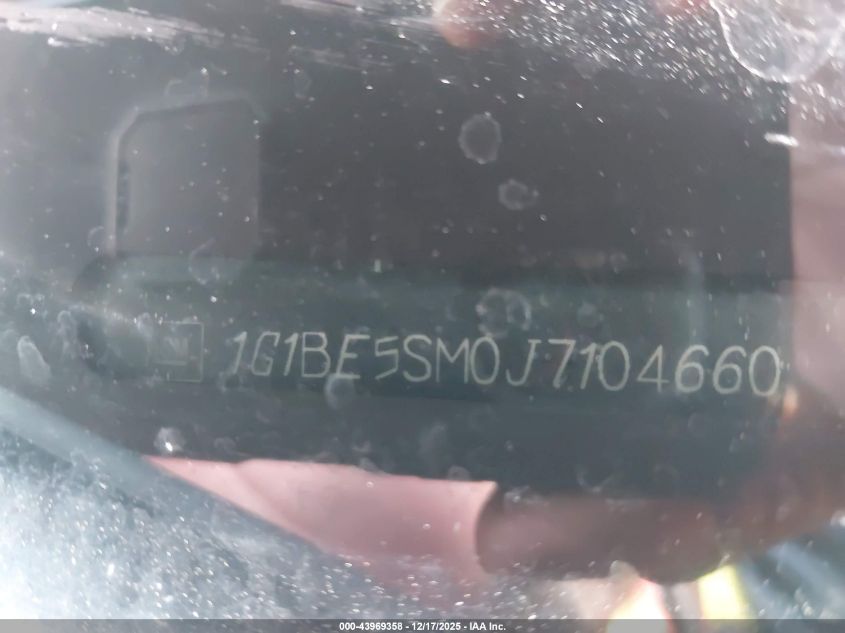 2018 Chevrolet Cruze Lt Auto VIN: 1G1BE5SM0J7104660 Lot: 43969358