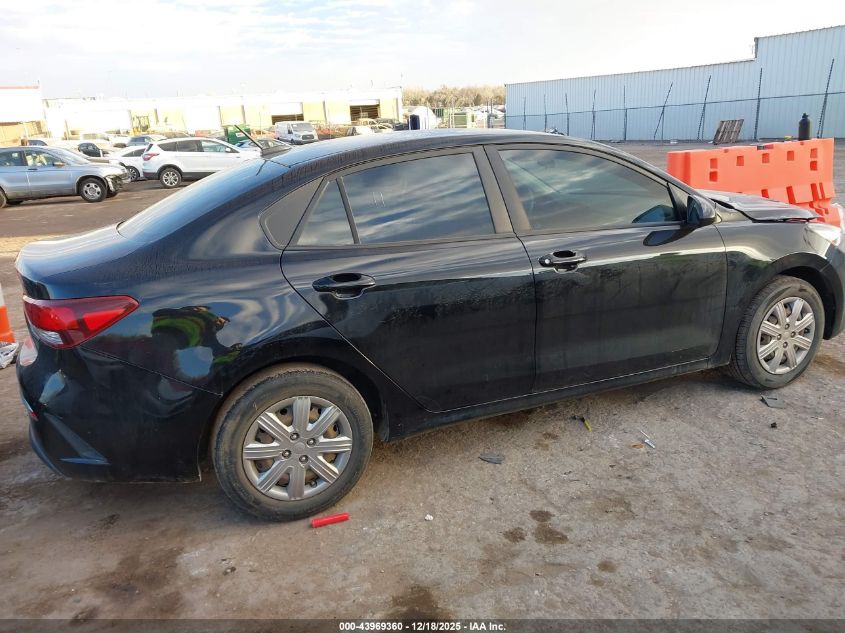 2021 Kia Rio Lx VIN: 3KPA24ADXME381845 Lot: 43969360