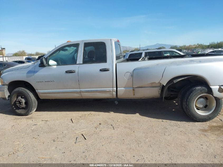 2004 Dodge Ram 3500 Slt/Laramie VIN: 3D7MU48C94G216030 Lot: 43969379