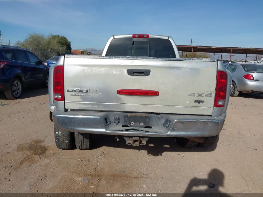2004 Dodge Ram 3500 Slt/Laramie VIN: 3D7MU48C94G216030 Lot: 43969379