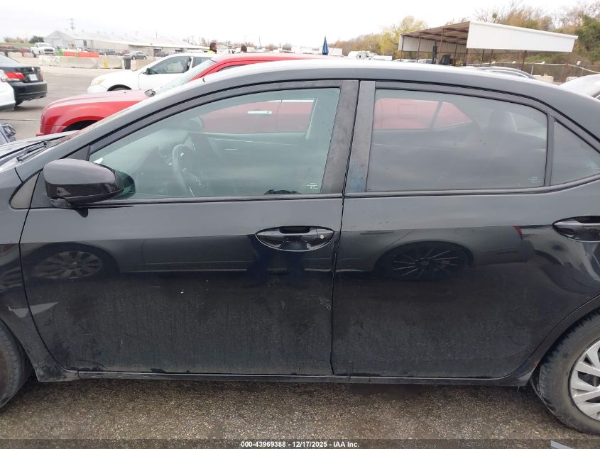 2018 Toyota Corolla Le VIN: 5YFBURHE7JP756580 Lot: 43969388