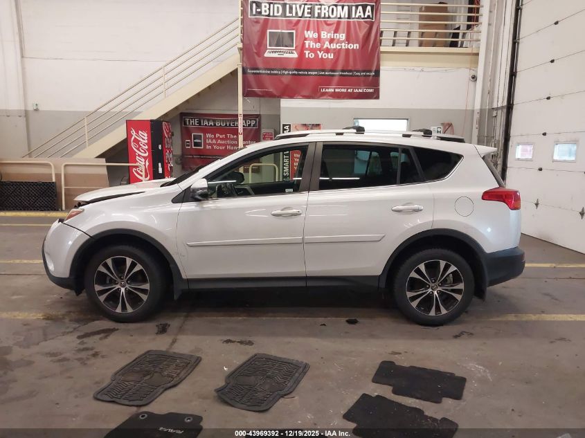 2015 Toyota Rav4 Limited VIN: JTMDFREV2FD138777 Lot: 43969392